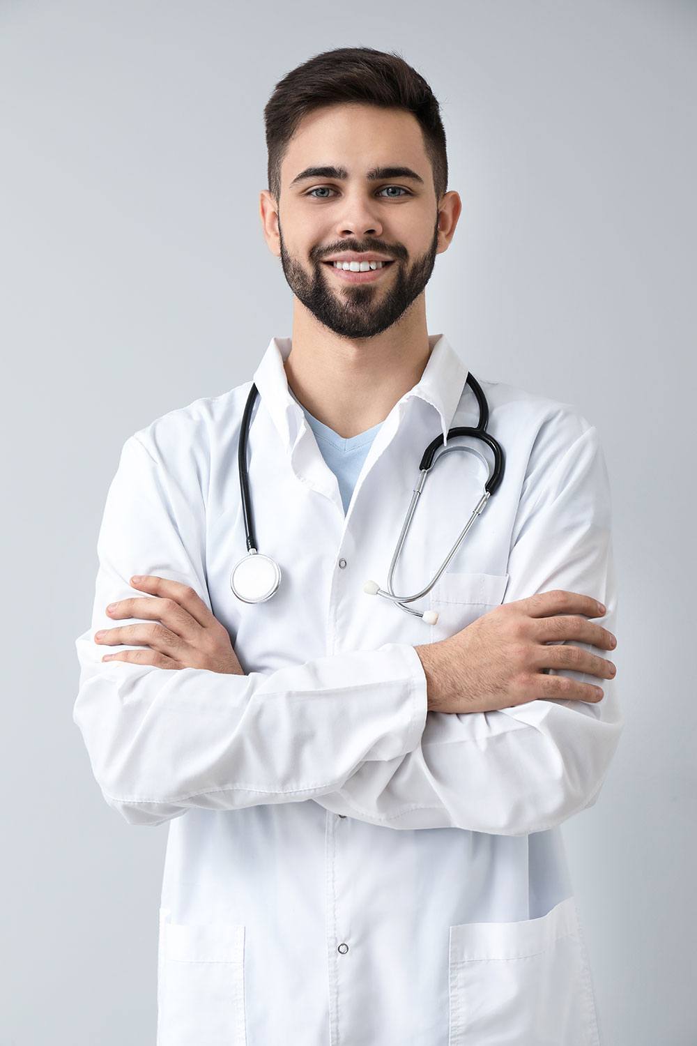 Doctor consulting a patient