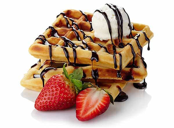 Choco Strawberry Waffle