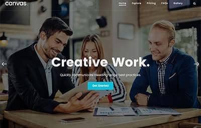 Business website preview