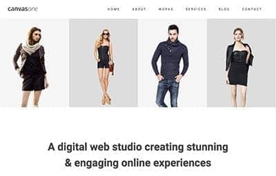 One-page image carousel demo preview