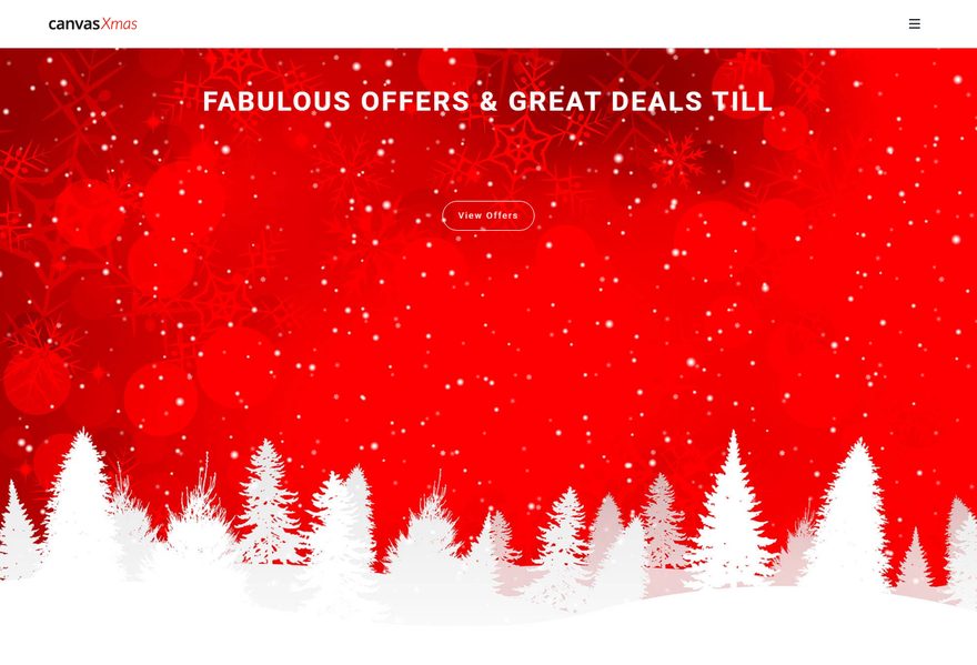 xMas website example