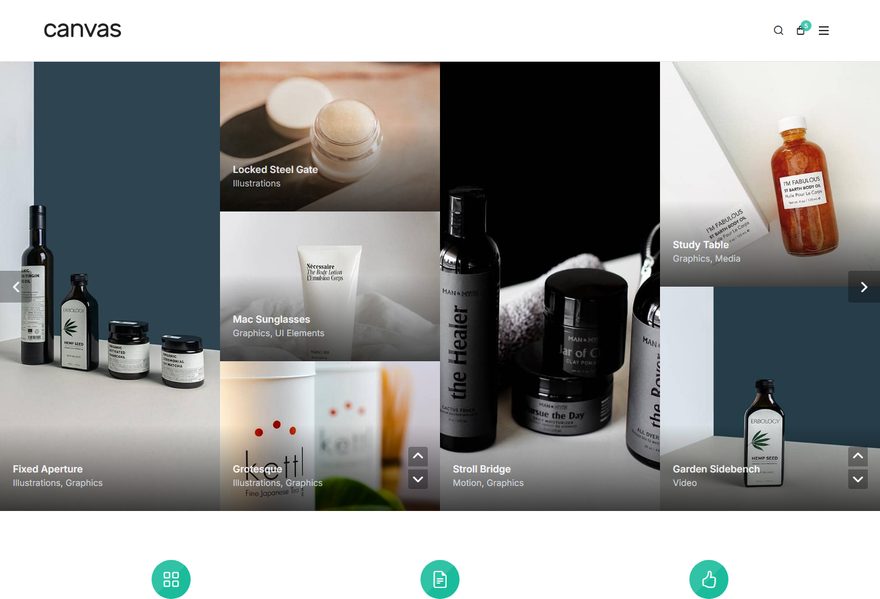 Portfolio 1 website example
