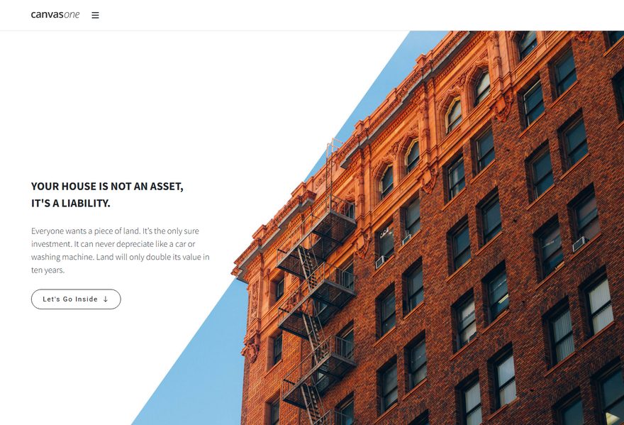 Apartment website example