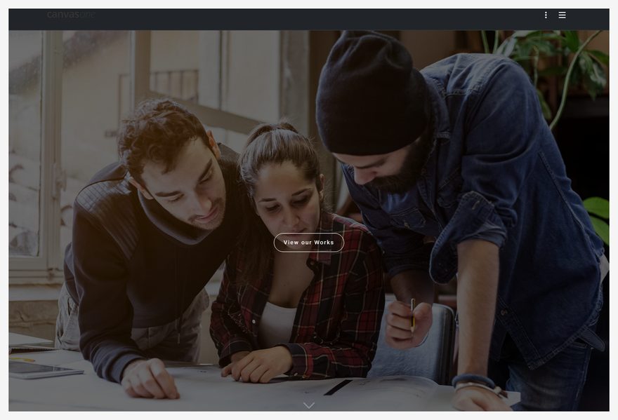 Frame website example
