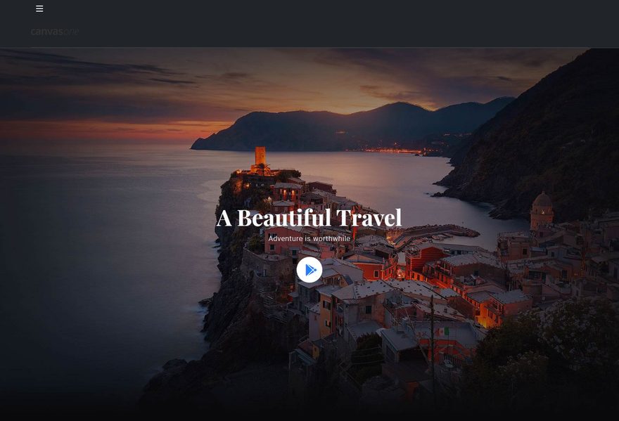 Outdoors website example
