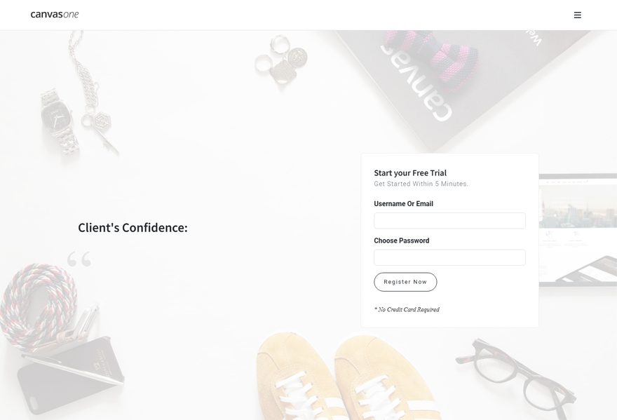 Testimonials Form website example
