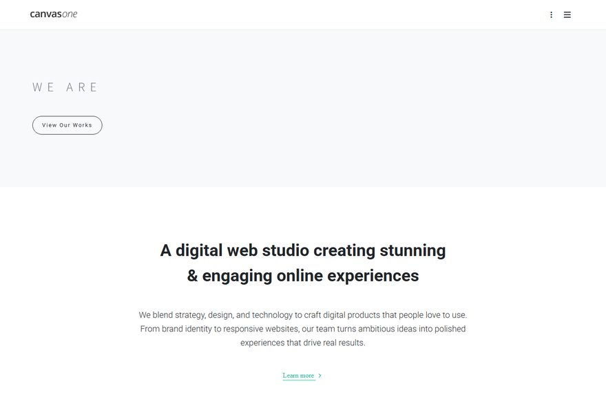 Text Rotator Light website example