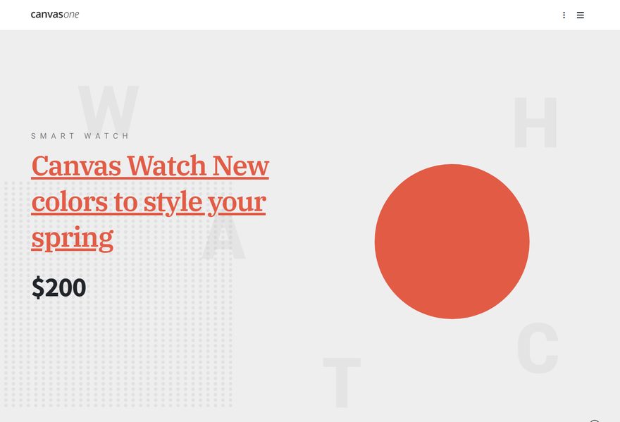Watch website example